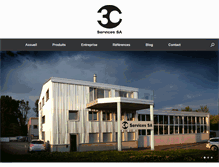 Tablet Screenshot of 3cservices.ch